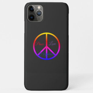 Rainbow Peace sign iPhone 11 Pro Max Case