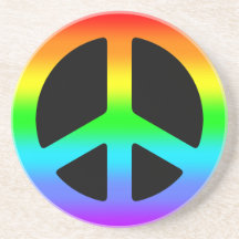 Rainbow Peace Sign