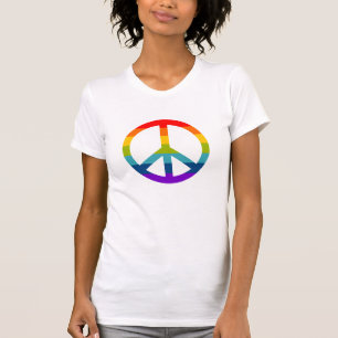 Rainbow Peace Sign T-Shirt