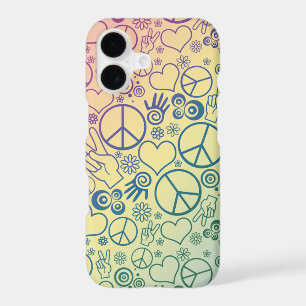 Rainbow Peace Symbol Design Pattern