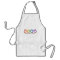Rainbow Penguins Apron