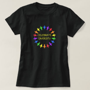 Rainbow People Celebrate Diversity T-Shirt