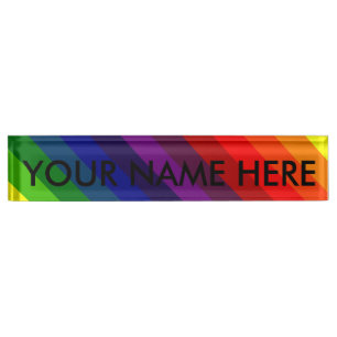 RAINBOW PERFECTION! ~ NAMEPLATE