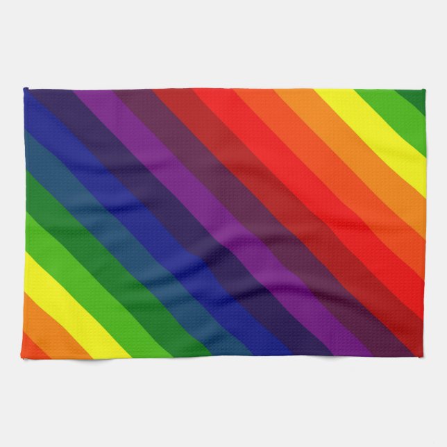 RAINBOW PERFECTION! ~ TEA TOWEL (Horizontal)