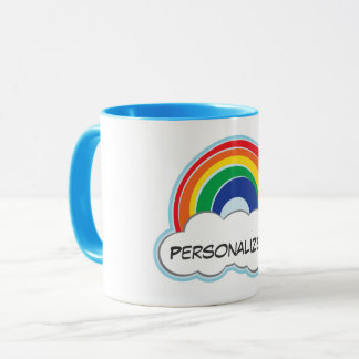 RAINBOW | personalised mug
