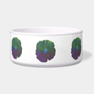 Rainbow Petunia Dog Bowl