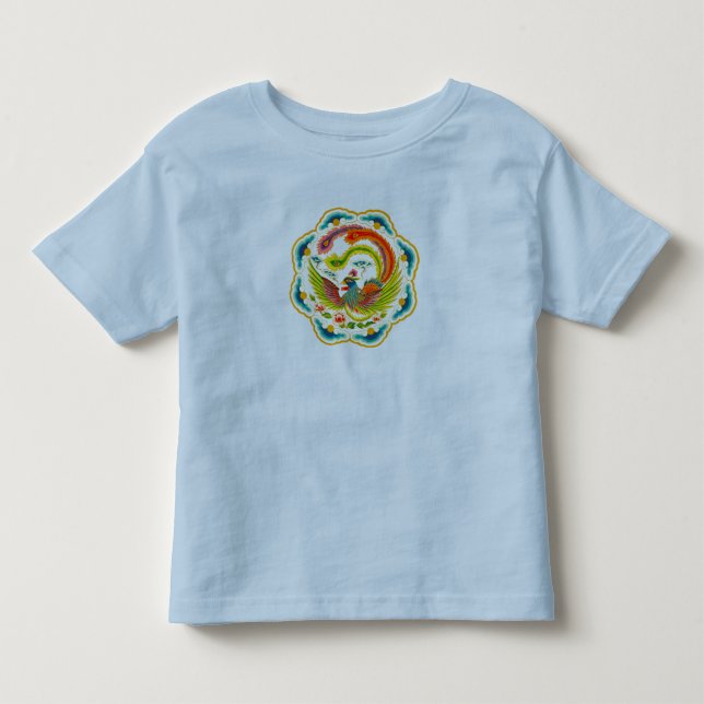 Rainbow Phoenix Kids Tee (Front)