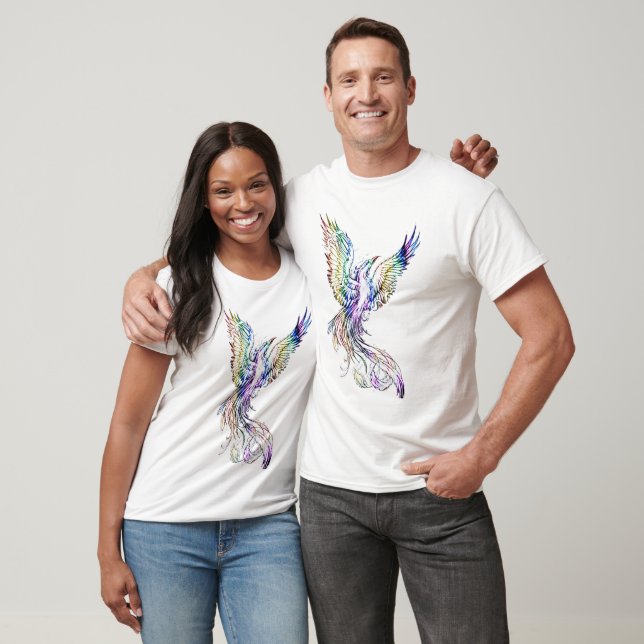 Rainbow phoenix one  T-Shirt (Unisex)
