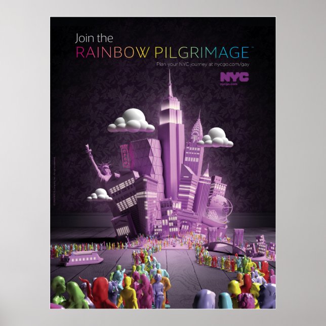 Rainbow Pilgrimage Poster (Front)