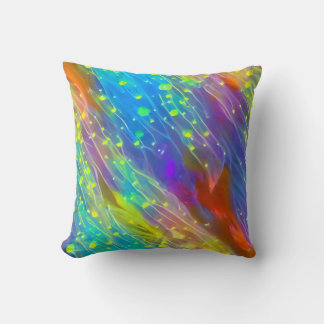 Rainbow pillow