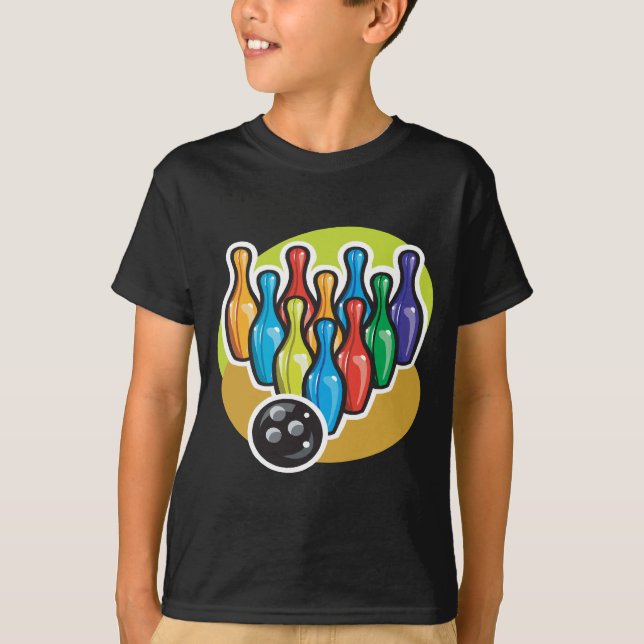 Rainbow Pins T-Shirt (Front)