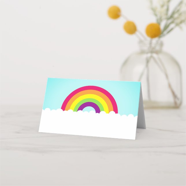 Rainbow Place Card (Front)
