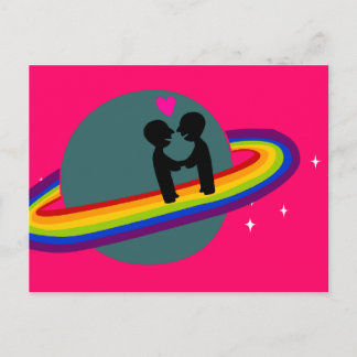 Rainbow Planet Postcard