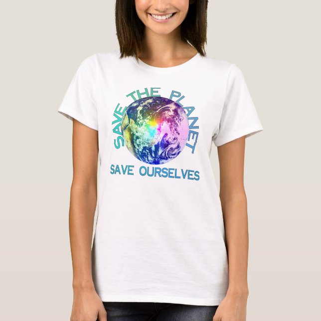 Rainbow Planet T-Shirt (Front)