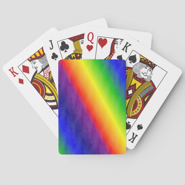 Rainbow Playing Cards (Back)