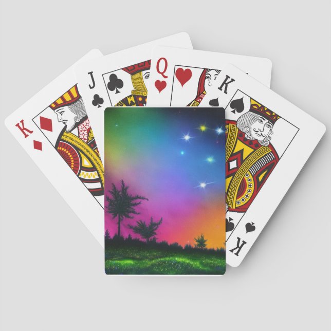 Rainbow Playing Cards (Back)