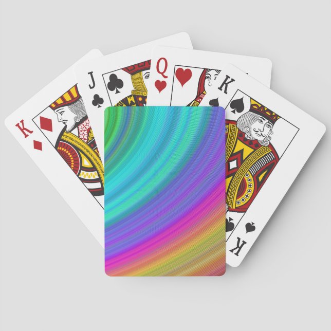 Rainbow Playing Cards (Back)