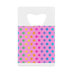rainbow polka dots