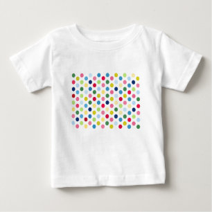 Rainbow polka dots baby T-Shirt