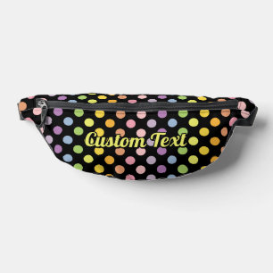 Rainbow Polka Dots Pattern Bum Bags
