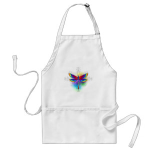 Rainbow Polygonal Dragonfly Standard Apron
