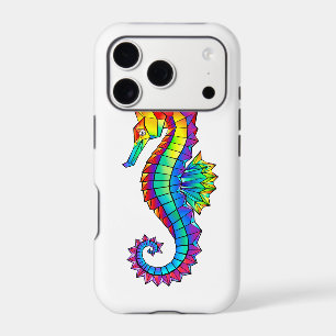 Rainbow Polygonal Seahorse