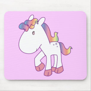 Rainbow Pony Mouse Pad