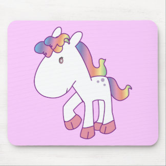 Rainbow Pony Mouse Pad
