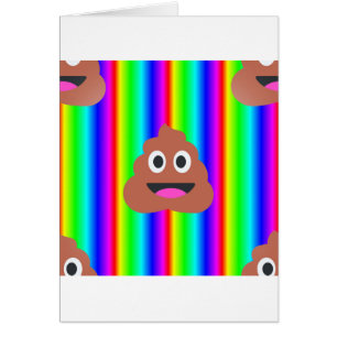 rainbow poop emoji