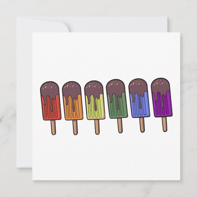 Rainbow Popsicle Parade (Front)