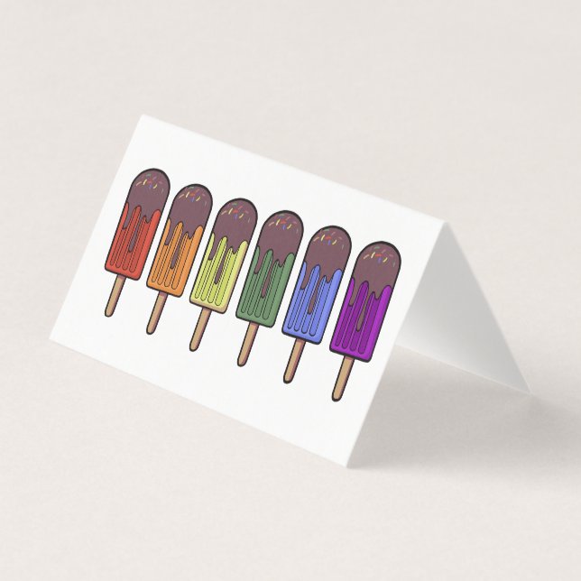 Rainbow Popsicle Parade (Front)