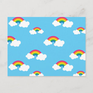 Rainbow Postcard