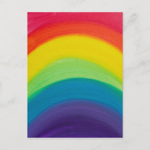Rainbow Postcard