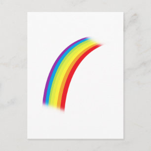Rainbow Postcard