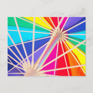 Rainbow Postcard