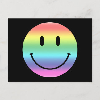 Rainbow Postcard