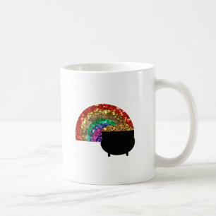 rainbow pot o' gold coffee mug