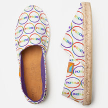 Rainbow Pride Afridrilles Shoes