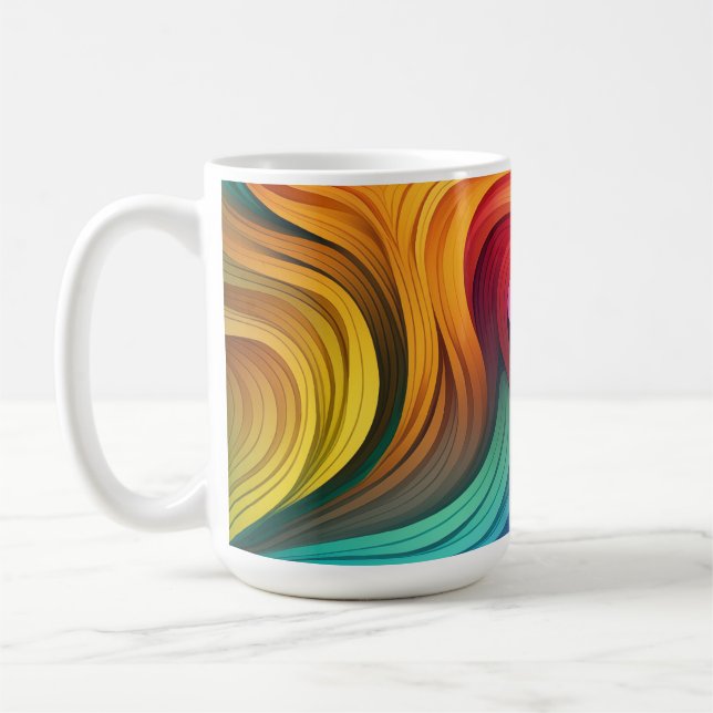 Rainbow Pride  Coffee Mug (Left)