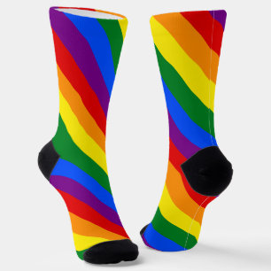 Rainbow Pride Diversity Equal Rights Inclusion Socks