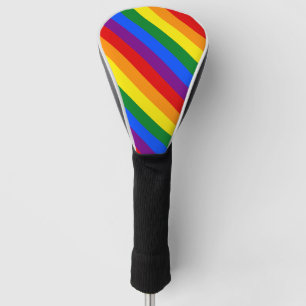 Rainbow Pride Equal Rights Diversity Inclusion Golf Head Cover