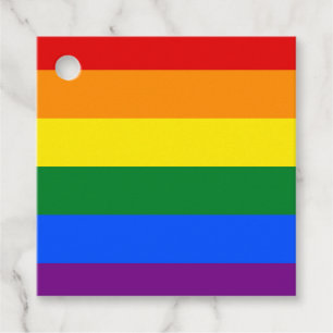 Rainbow pride - favour tags