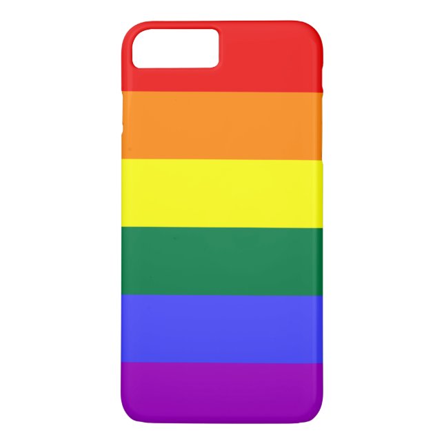 Rainbow Pride Flag Case-Mate iPhone Case (Back)
