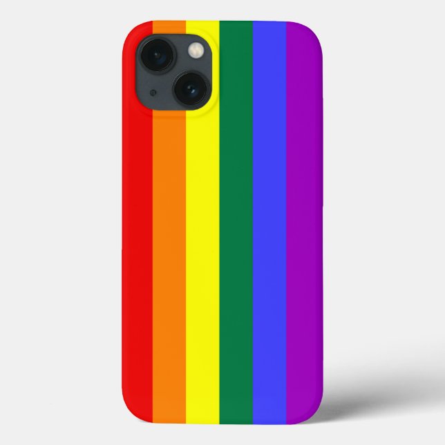Rainbow Pride Flag Case-Mate iPhone Case (Back)