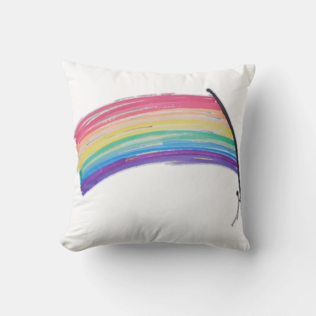 Rainbow Pride Flag Cushion (Front)