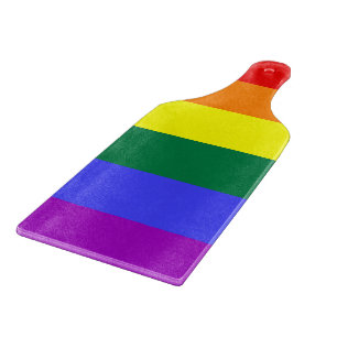 Rainbow Pride Flag Cutting Board