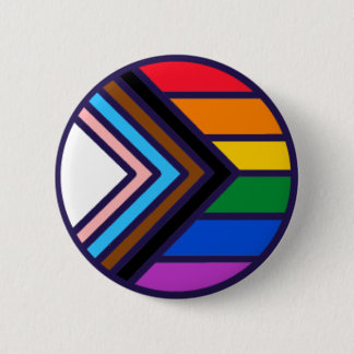 Rainbow Pride Flag LGBTQ+ 6 Cm Round Badge