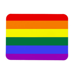 Rainbow Pride Flag Premium Magnet