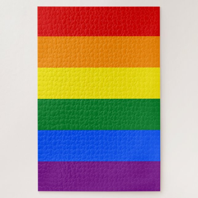 Rainbow Pride Flag Puzzle (Vertical)