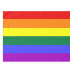 Rainbow Pride Flag Tablecloth